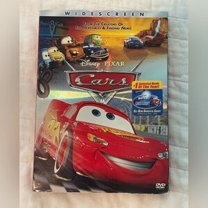 Disney Pixar Cars DVD Widescreen with Slip Cover